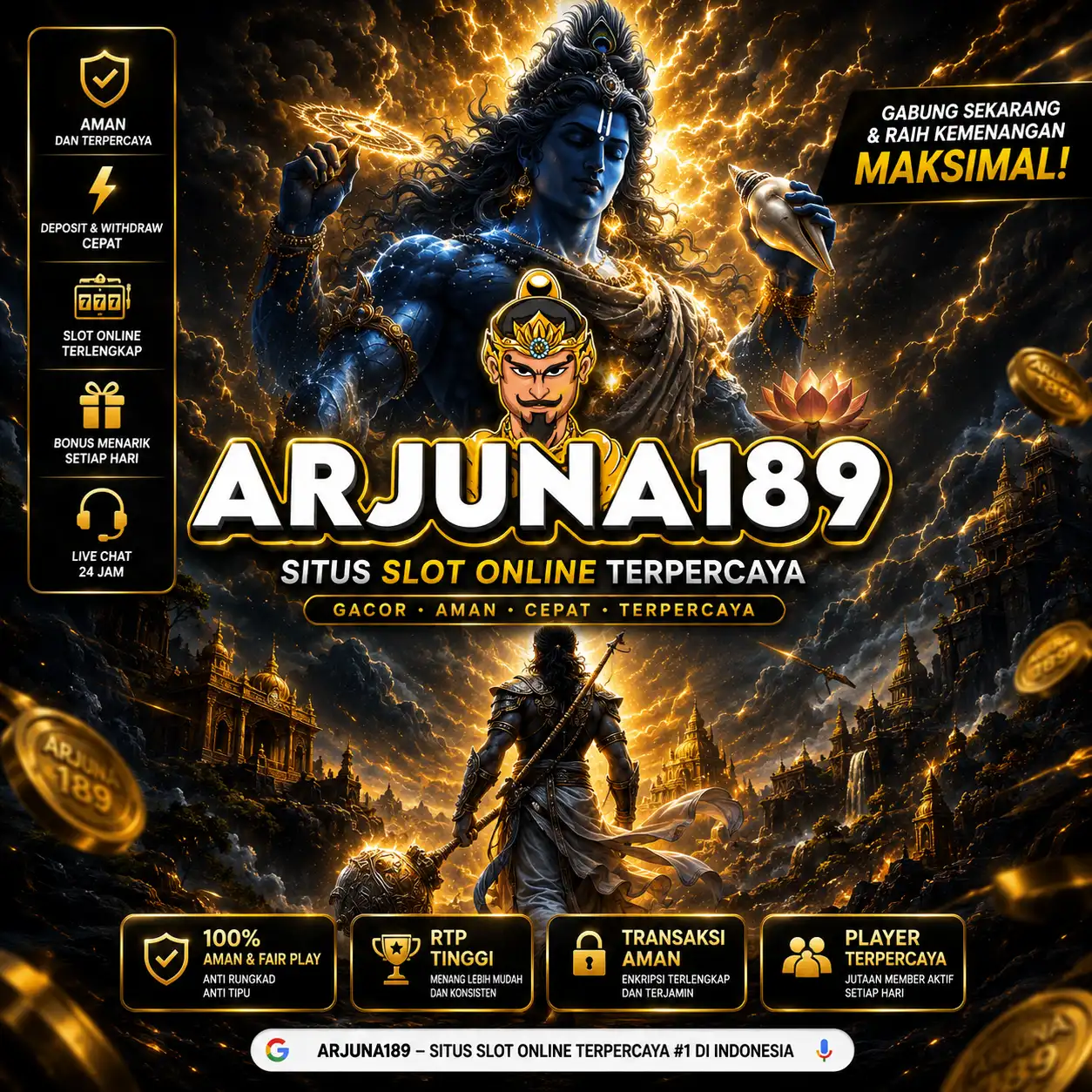 Banner ARJUNA189
